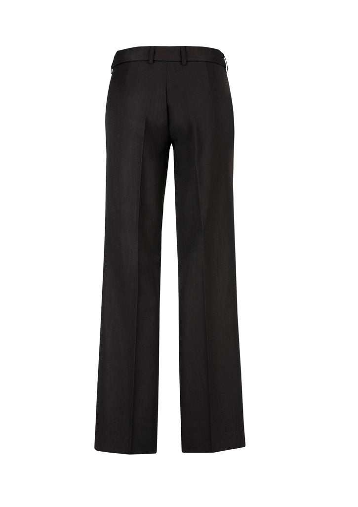 BIZ CORPORATES Womens Comfort Wool Stretch Adjustable Waist Pant 14015