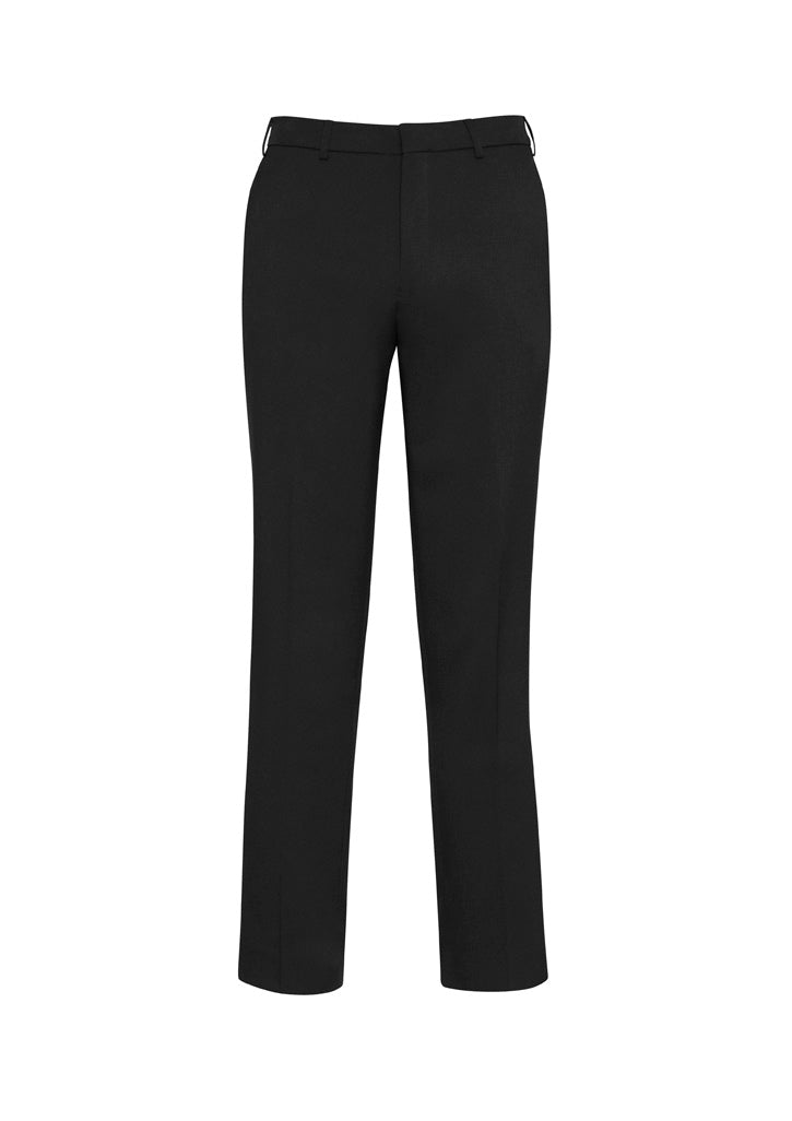 BIZ CORPORATES Mens Comfort Wool Stretch Slimline Pant 74013