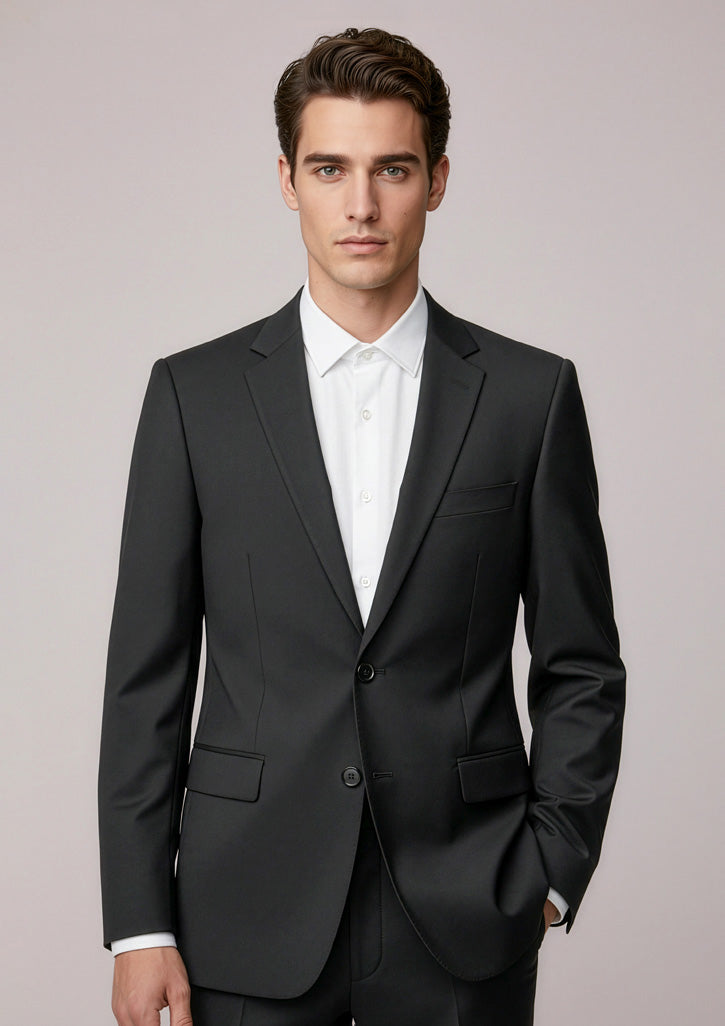 BIZ CORPORATES Mens Siena 2 Button Jacket 80717