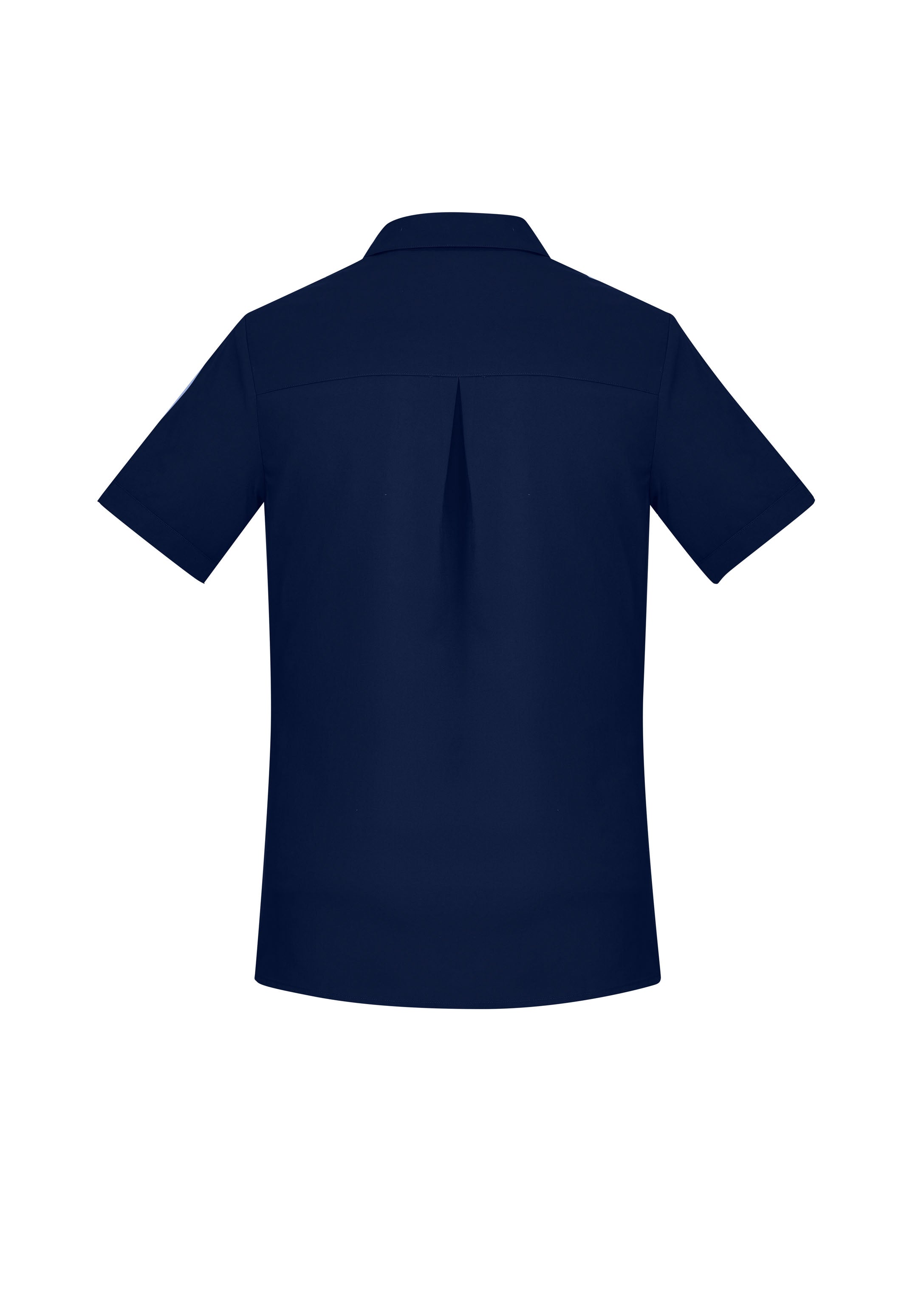 BIZ CARE Womens Florence Plain Short Sleeve Shirt CS947LS