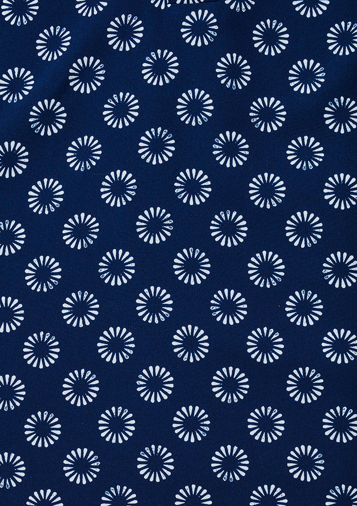 BIZ CARE Womens Florence Daisy Print Tunic CS950LS