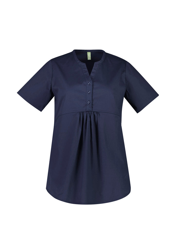 BIZ CARE Womens Rose Tunic Scrub Top CST243LS