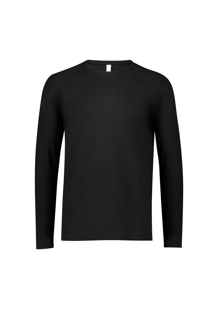 BIZ CARE Mens Performance Long Sleeve Tee CT247ML