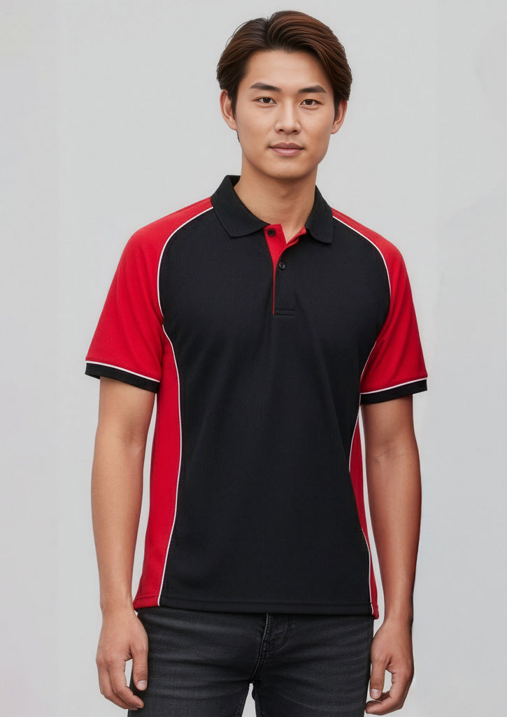 BIZ COLLECTION Mens Nitro Short Sleeve Polo P10112