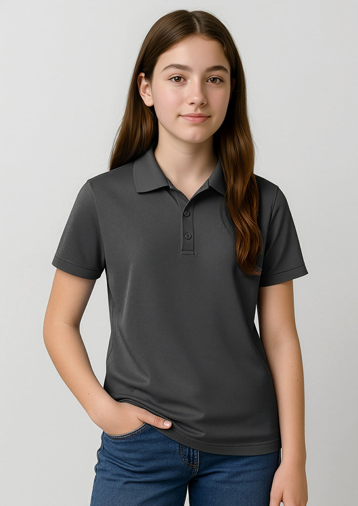 BIZ COLLECTION Kids Action Short Sleeve Polo P206KS