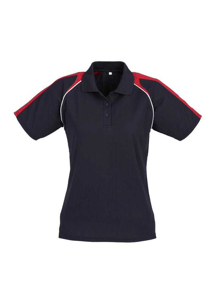 BIZ COLLECTION Womens Triton Short Sleeve Polo P225LS