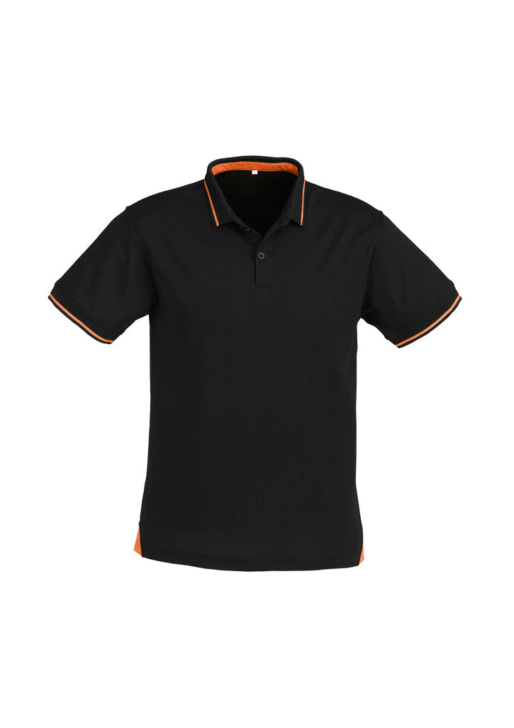 BIZ COLLECTION Mens Jet Short Sleeve Polo P226MS