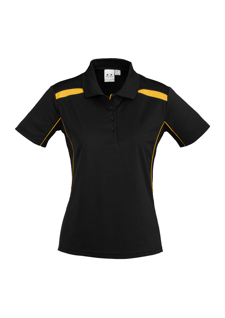 BIZ COLLECTION Womens United Short Sleeve Polo P244LS