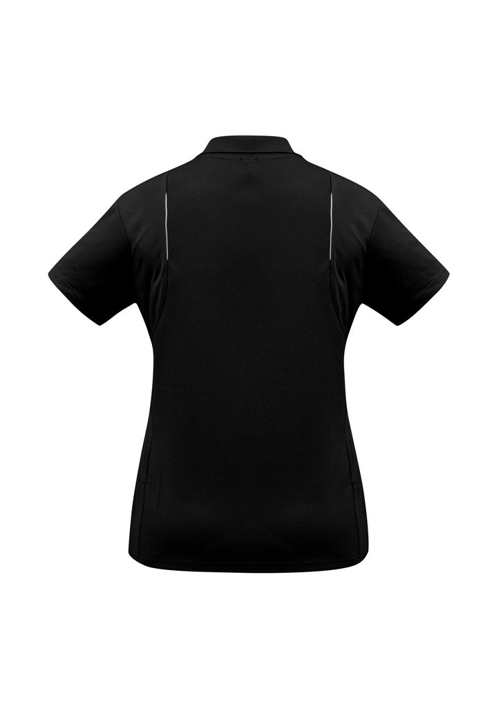 BIZ COLLECTION Womens United Short Sleeve Polo P244LS