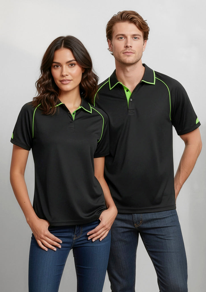 BIZ COLLECTION Mens Fusion Short Sleeve Polo P29012