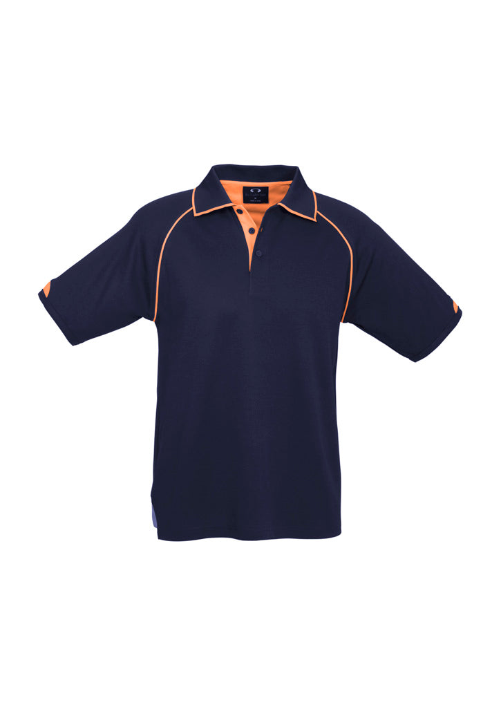 BIZ COLLECTION Mens Fusion Short Sleeve Polo P29012