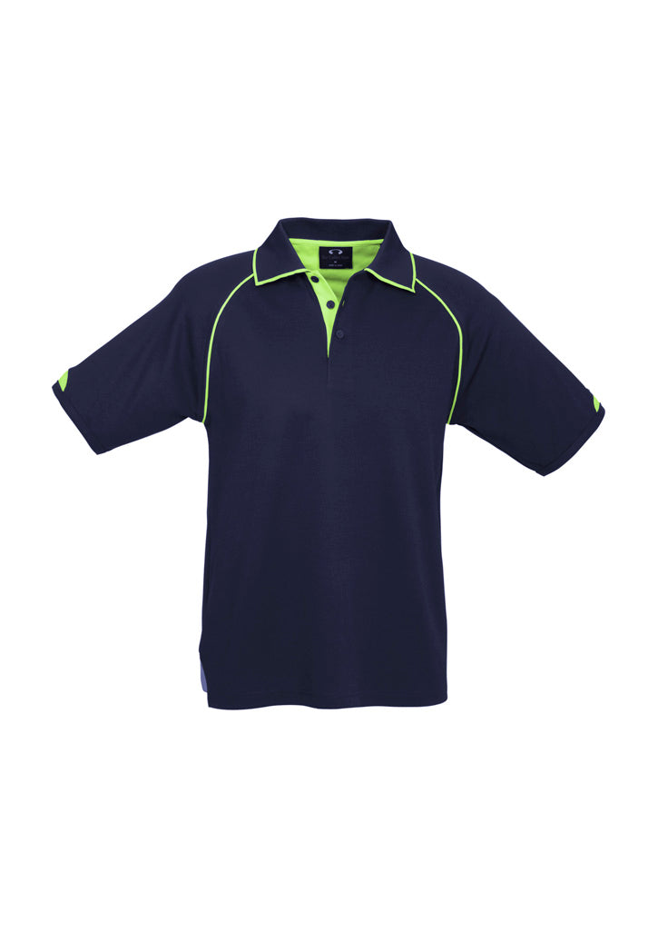 BIZ COLLECTION Mens Fusion Short Sleeve Polo P29012