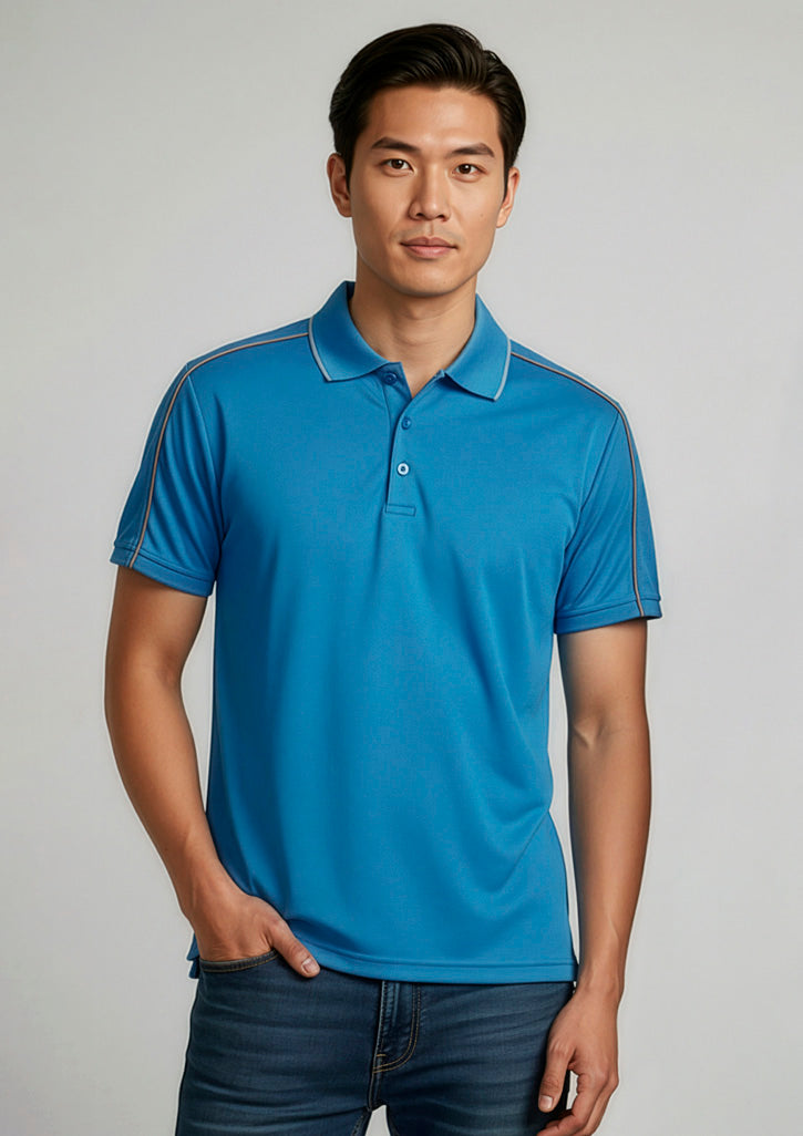 BIZ COLLECTION Mens Blade Short Sleeve Polo P303MS