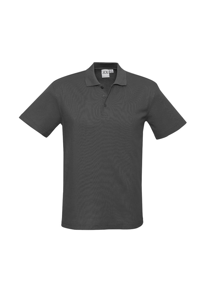 BIZ COLLECTION Mens Crew Short Sleeve Polo P400MS