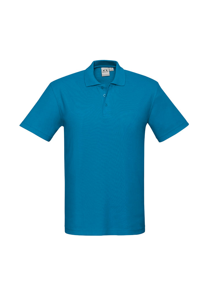 BIZ COLLECTION Mens Crew Short Sleeve Polo P400MS