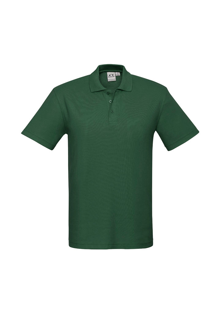 BIZ COLLECTION Mens Crew Short Sleeve Polo P400MS