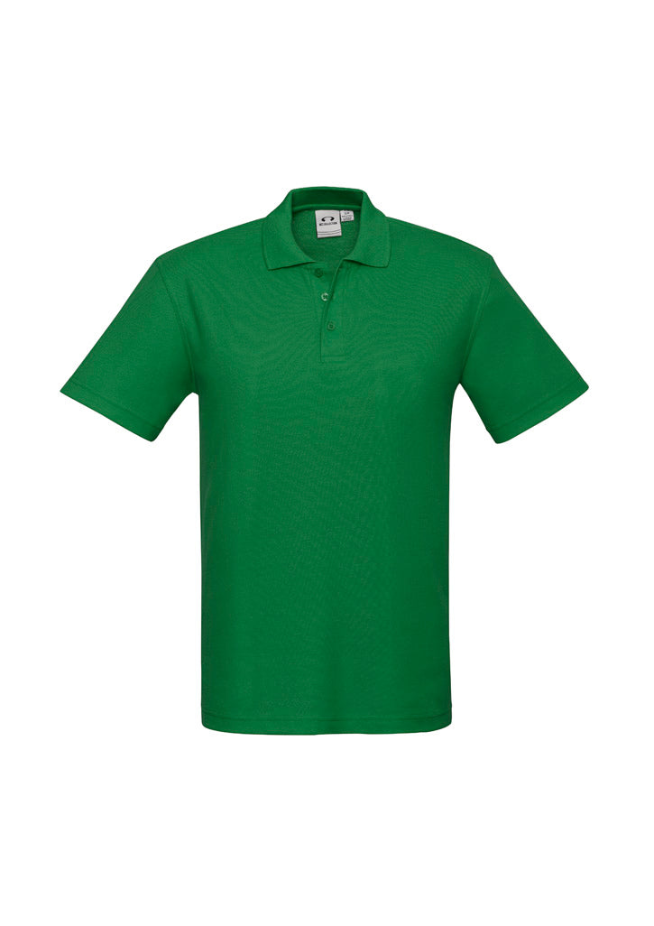BIZ COLLECTION Mens Crew Short Sleeve Polo P400MS