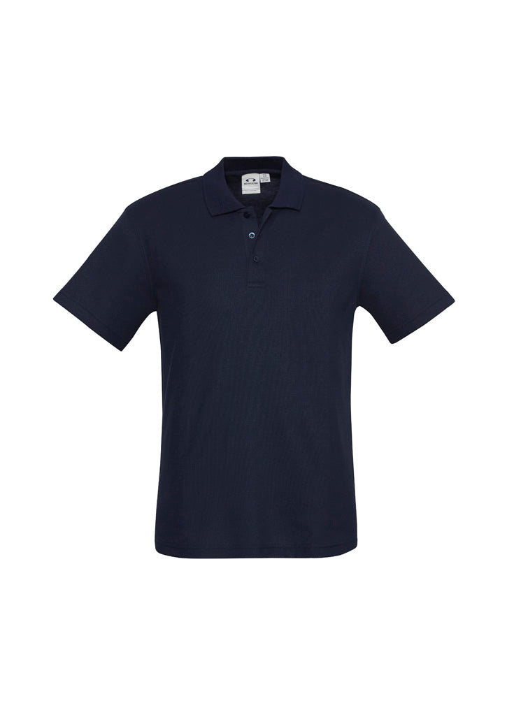 BIZ COLLECTION Mens Crew Short Sleeve Polo P400MS