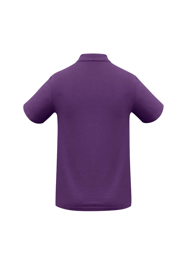 BIZ COLLECTION Mens Crew Short Sleeve Polo P400MS