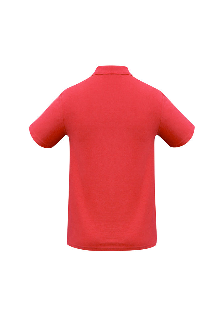 BIZ COLLECTION Mens Crew Short Sleeve Polo P400MS