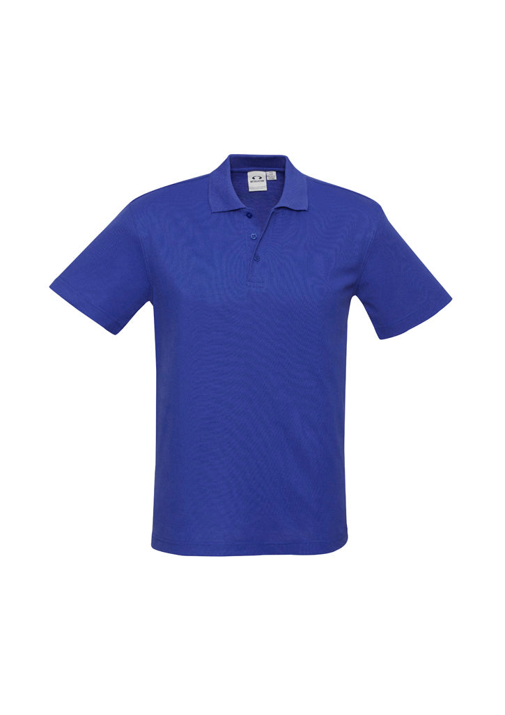 BIZ COLLECTION Mens Crew Short Sleeve Polo P400MS