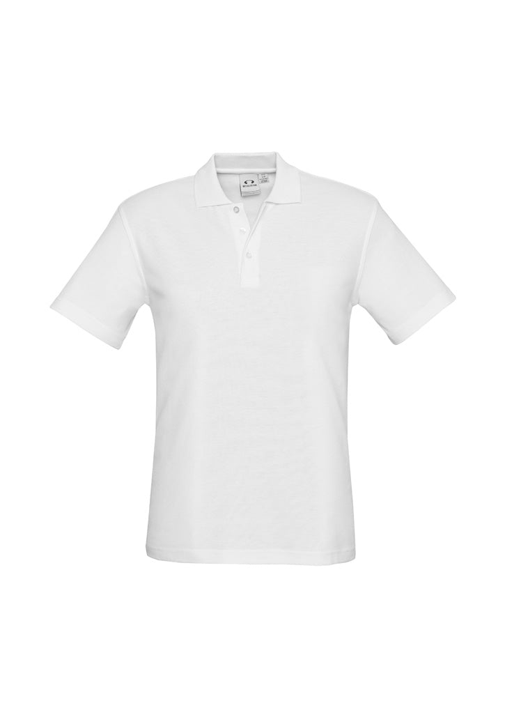 BIZ COLLECTION Mens Crew Short Sleeve Polo P400MS