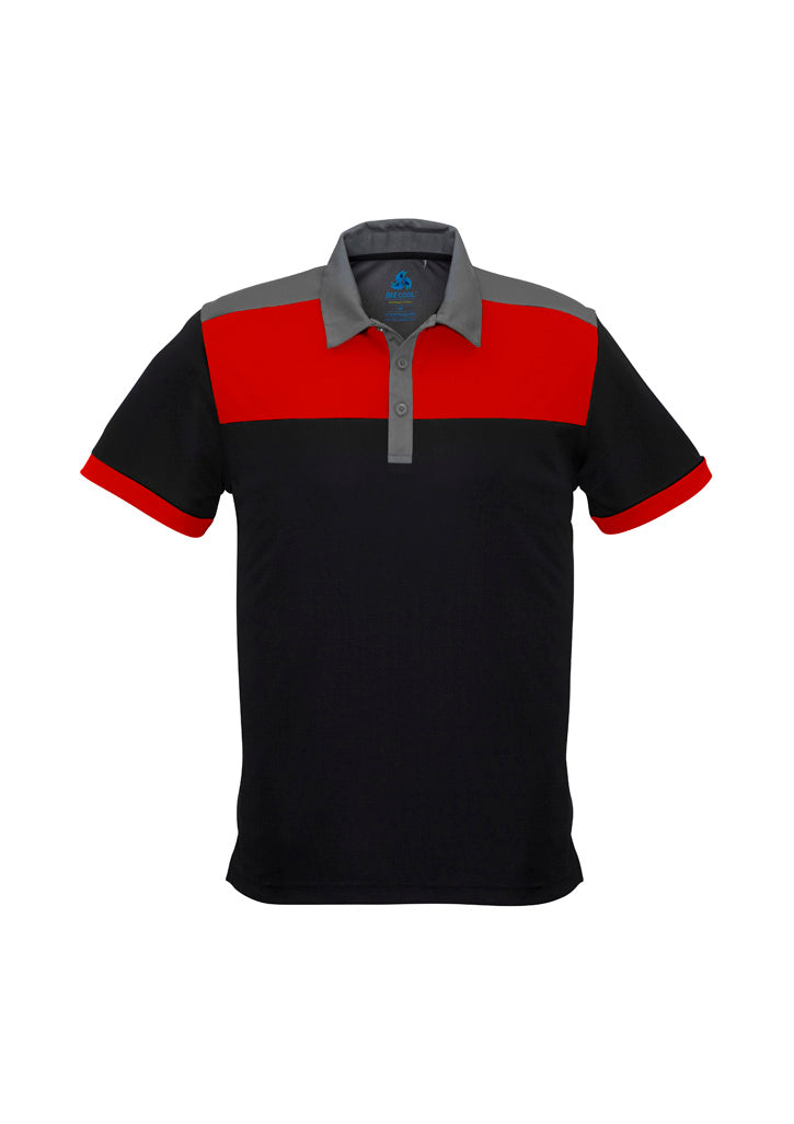 BIZ COLLECTION Mens Charger Short Sleeve Polo P500MS