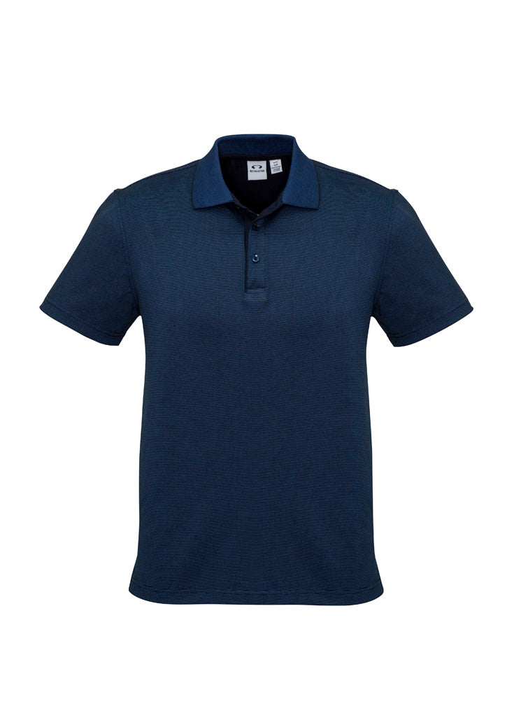 BIZ COLLECTION Mens Shadow Short Sleeve Polo P501MS