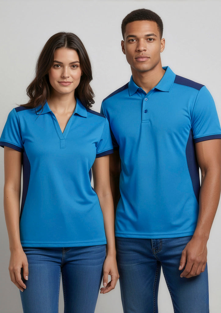 BIZ COLLECTION Mens Rival Short Sleeve Polo P705MS