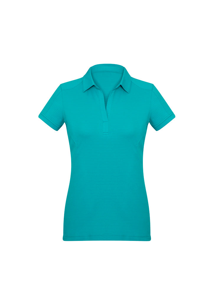 BIZ COLLECTION Womens Profile Short Sleeve Polo P706LS
