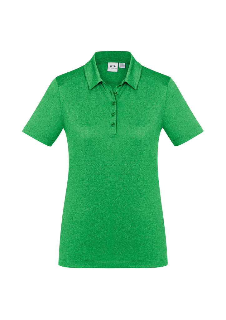 BIZ COLLECTION Womens Aero Short Sleeve Polo P815LS