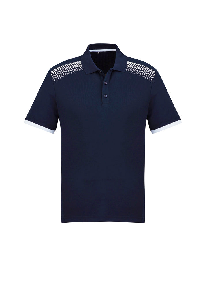 BIZ COLLECTION Mens Galaxy Short Sleeve Polo P900MS