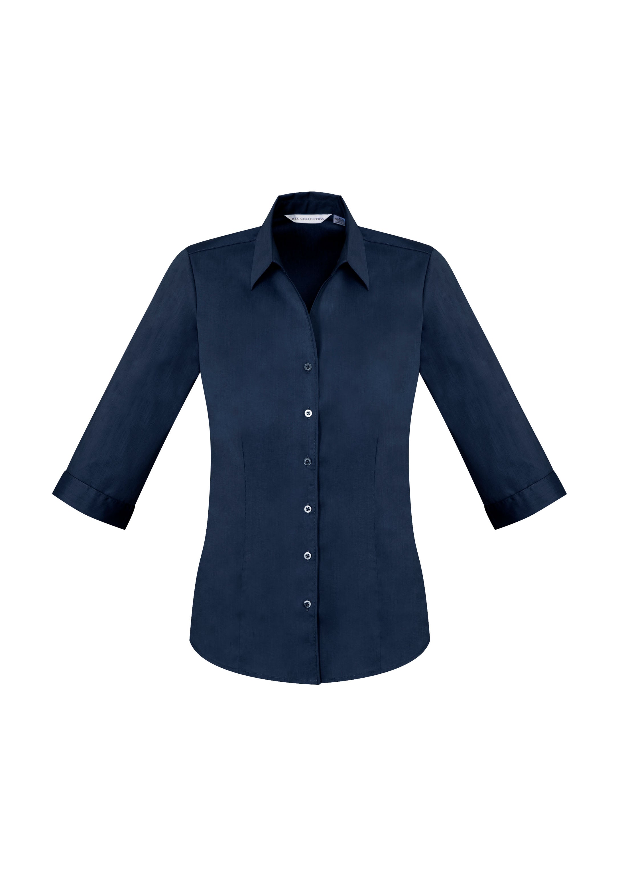 BIZ COLLECTION Womens Monaco 3/4 Sleeve Shirt S770LT