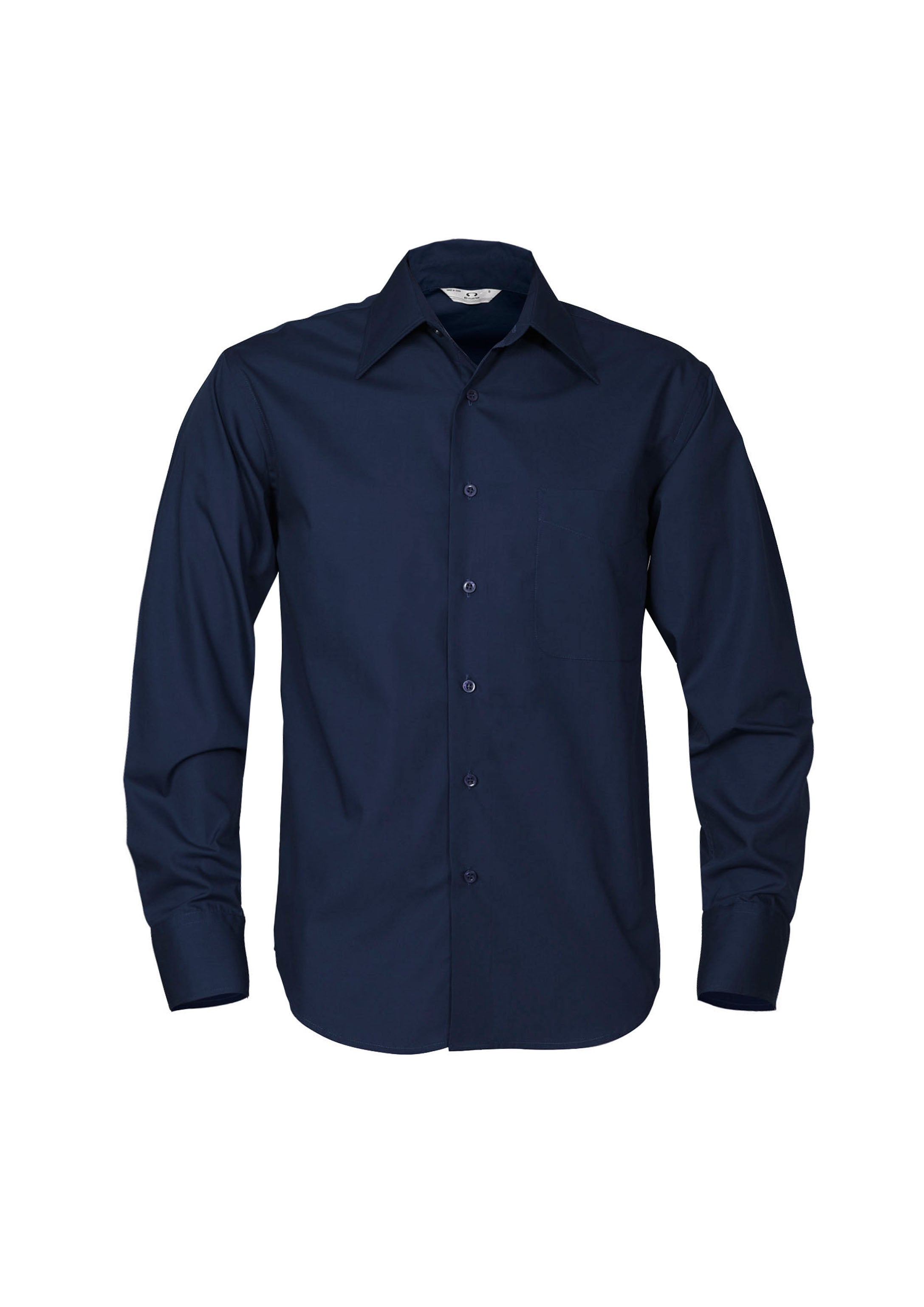 BIZ COLLECTION Mens Metro Long Sleeve Shirt SH714