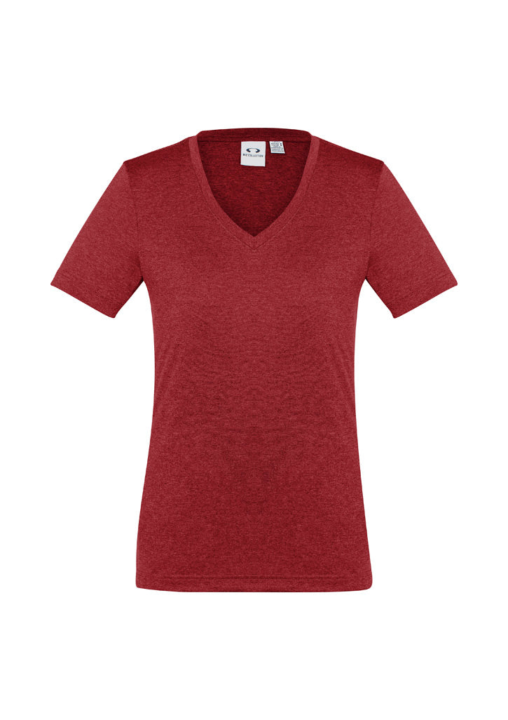 BIZ COLLECTION Womens Aero Short Sleeve Tee T800LS
