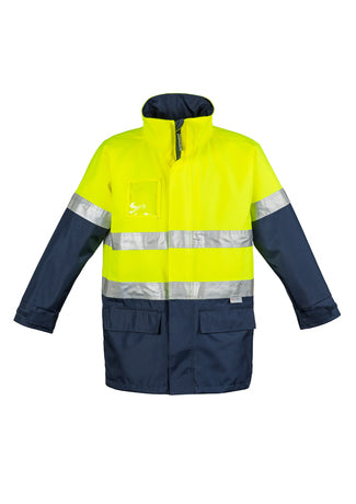 SYZMIK Mens Hi Vis Waterproof Lightweight Jacket ZJ355