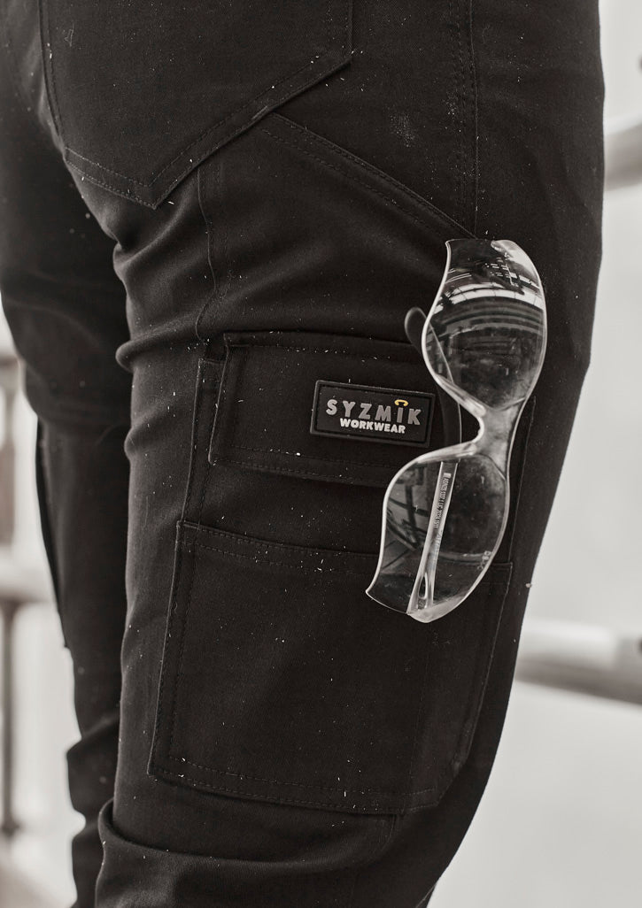 SYZMIK Womens Essential Basic Stretch Cargo Pant ZP730