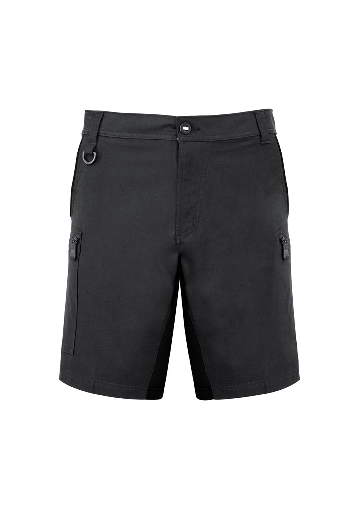 SYZMIK Mens Streetworx Stretch Short ZS340