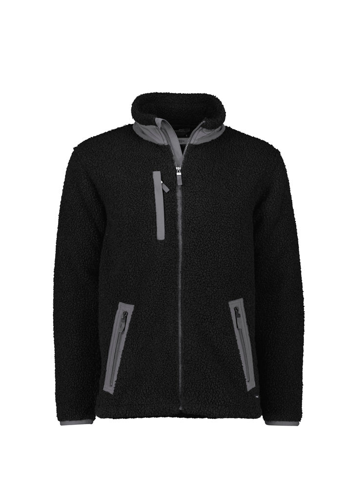 SYZMIK Unisex Streetworx Full Zip Sherpa Fleece ZT285