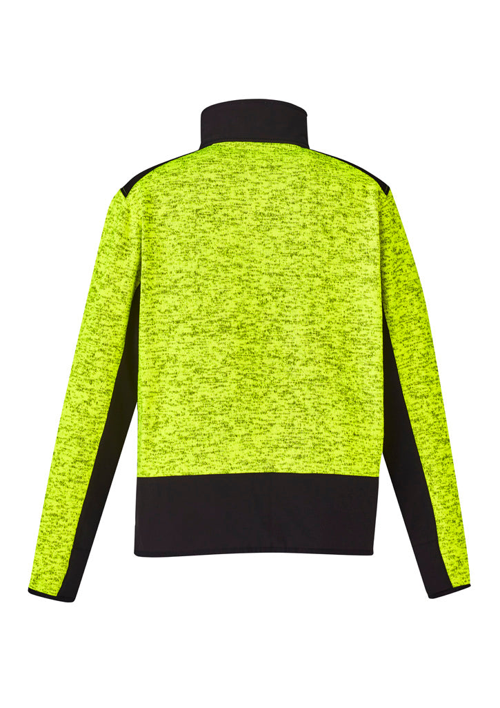 SYZMIK Unisex Streetworx Reinforced Knit 1/2 Zip Pullover ZT380