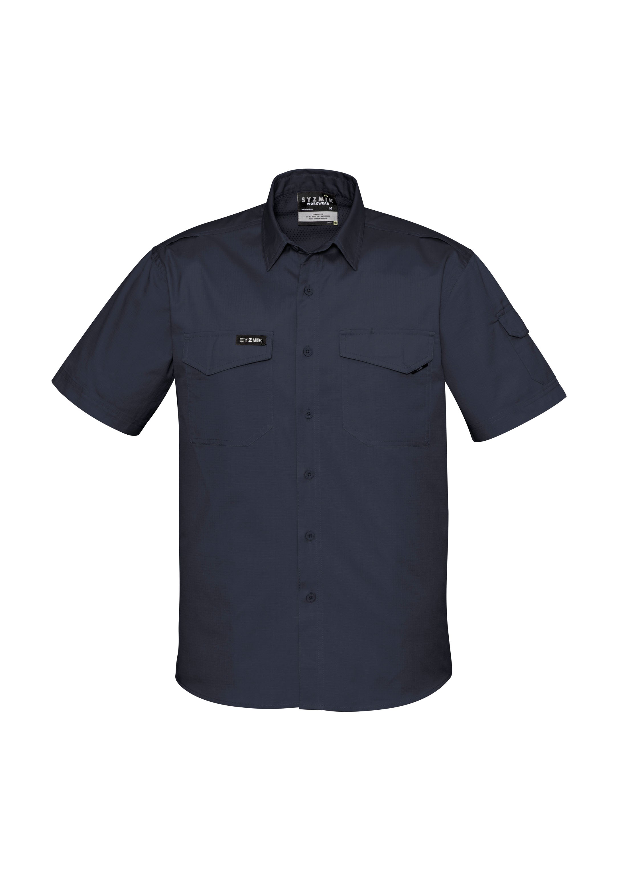 SYZMIK Mens Rugged Cooling Short Sleeve Shirt ZW405