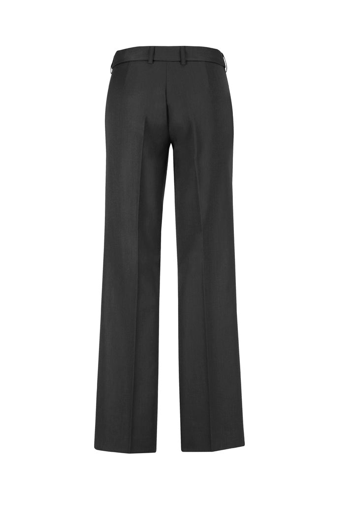 BIZ CORPORATES Womens Comfort Wool Stretch Adjustable Waist Pant 14015