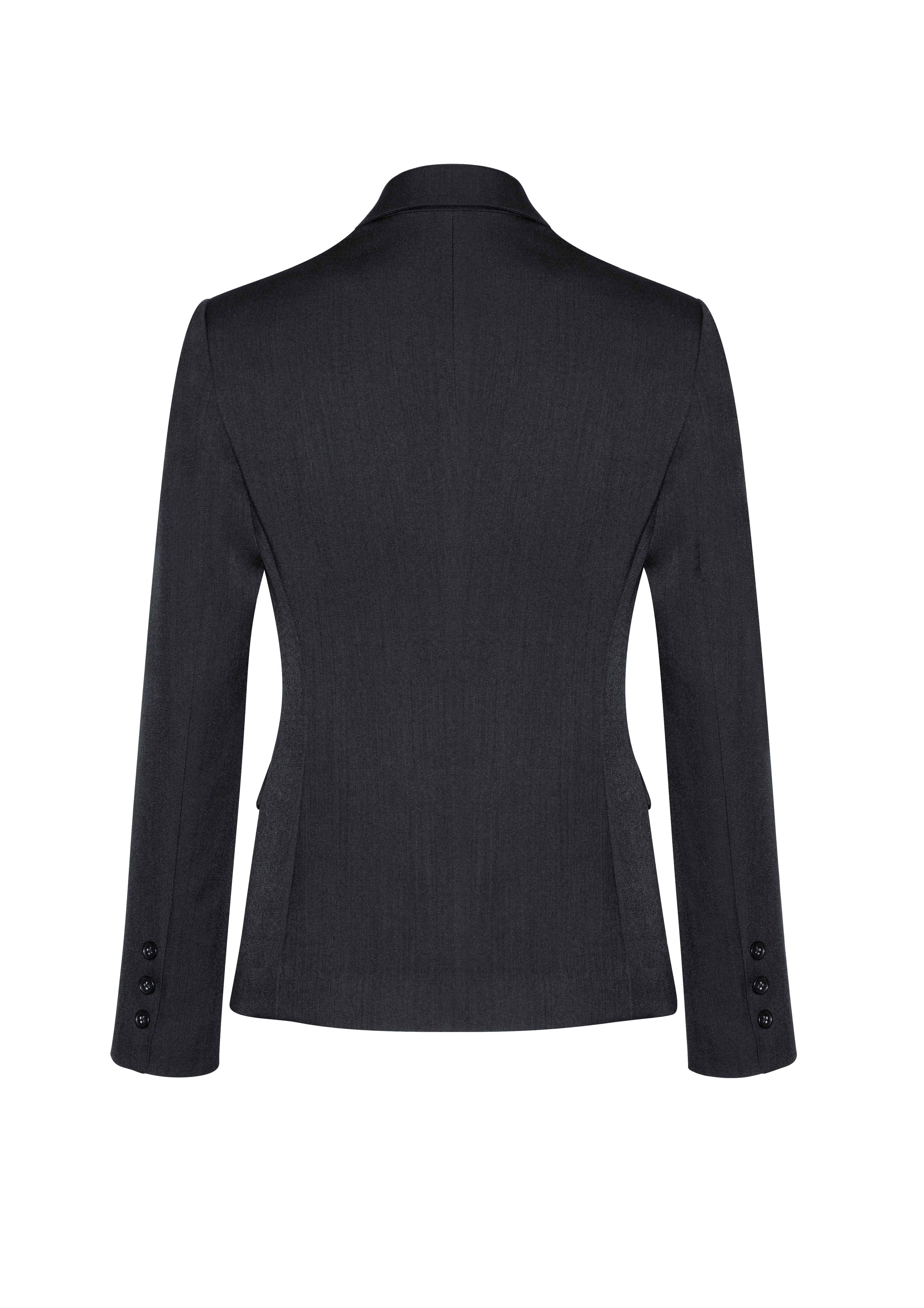BIZ CORPORATES Womens Cool Stretch 2 Button Mid Length Jacket 60119