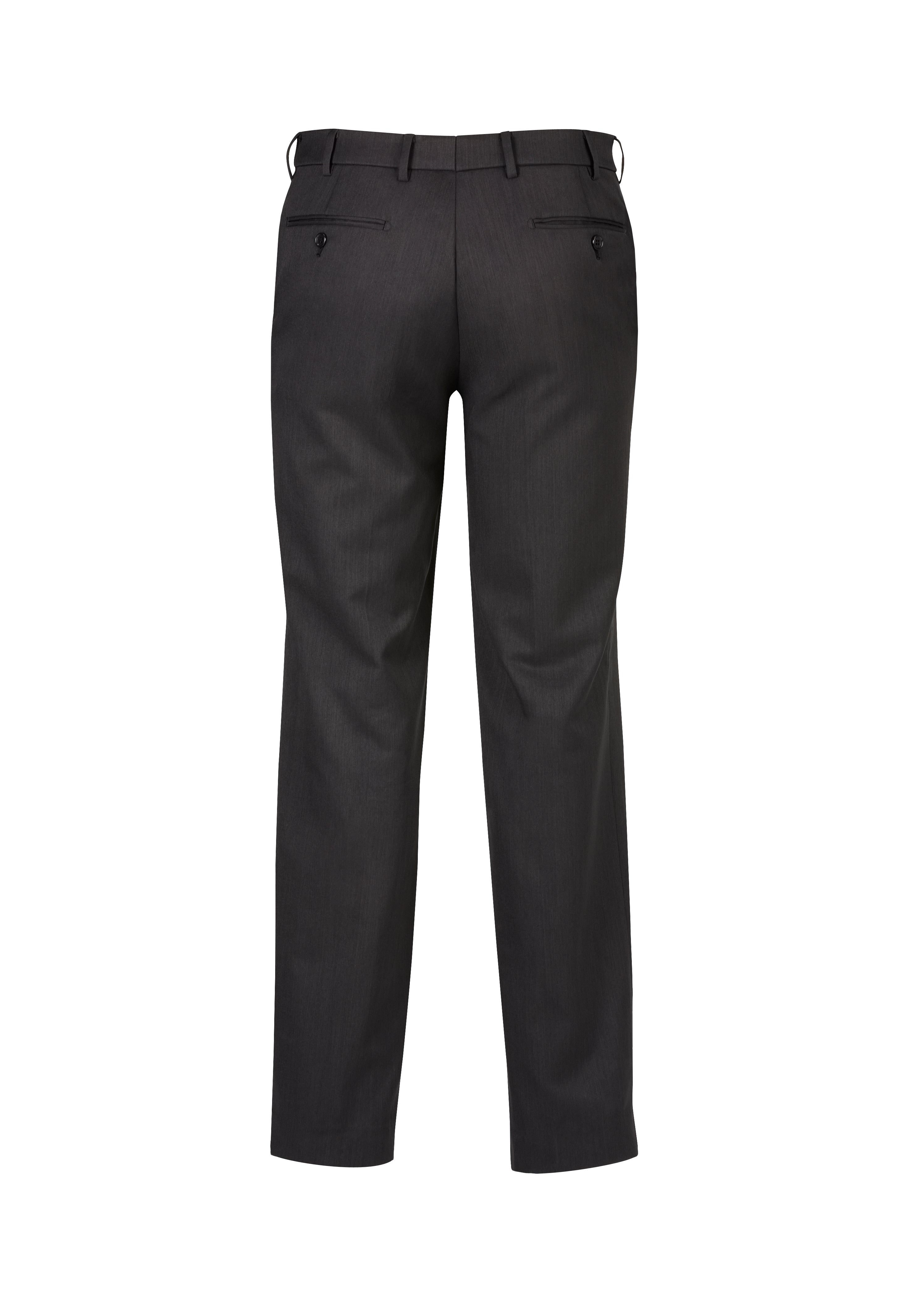 BIZ CORPORATES Mens Cool Stretch Flat Front Pant (Stout) 70112S