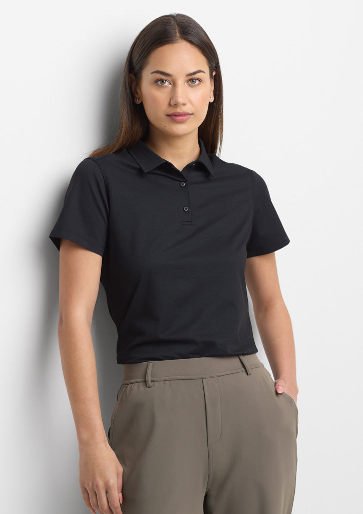 BIZ COLLECTION Womens Venture Short Sleeve Polo BP2616LS
