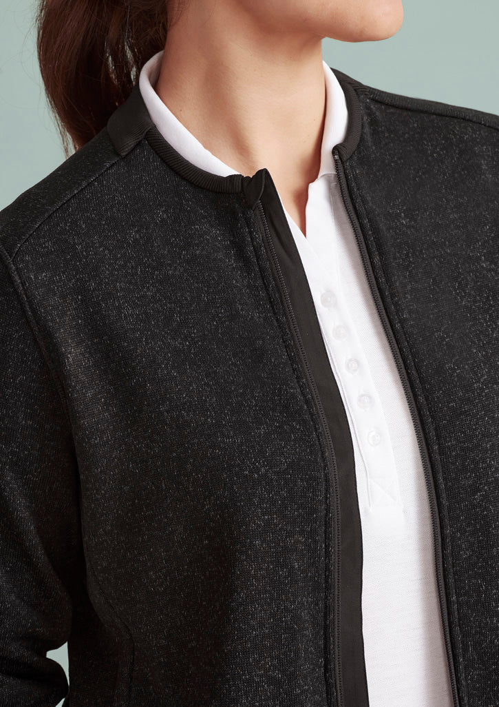 BIZ CARE Womens Nova Zip Front Jumper CO342LJ