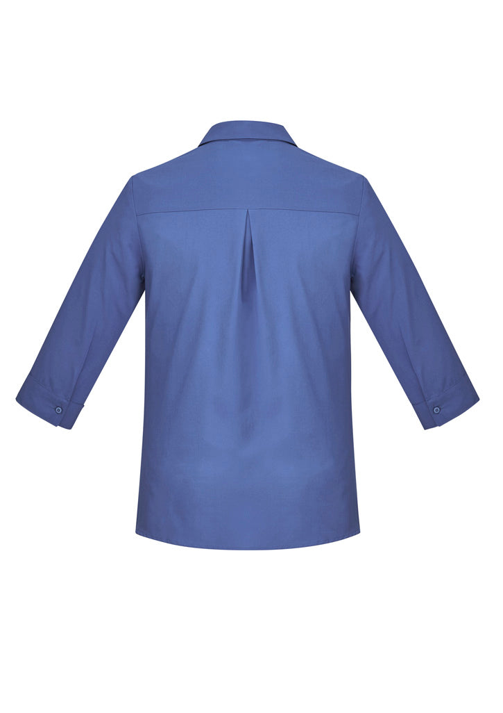 BIZ CARE Womens Florence Plain 3/4 Sleeve Shirt CS951LT
