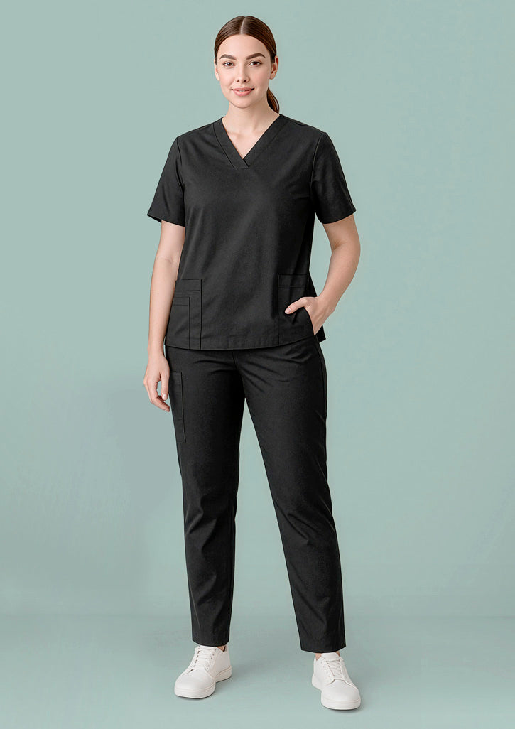 BIZ CARE Womens Tokyo Scrub Top CST141LS