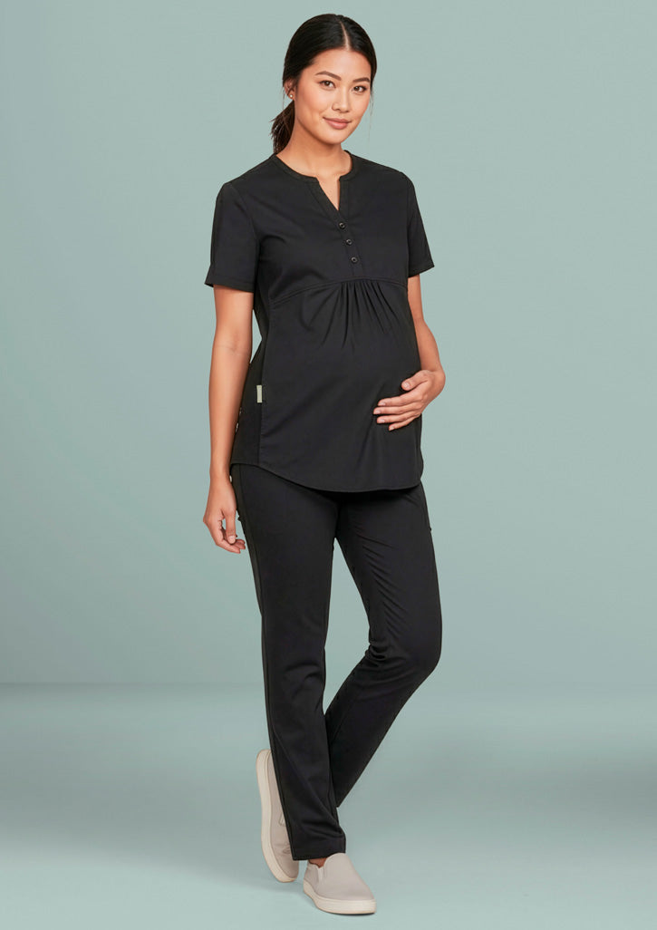 BIZ CARE Womens Rose Tunic Scrub Top CST243LS