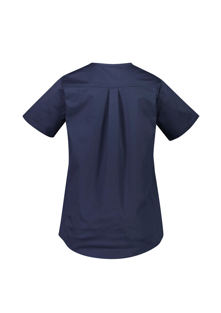 BIZ CARE Womens Rose Tunic Scrub Top CST243LS